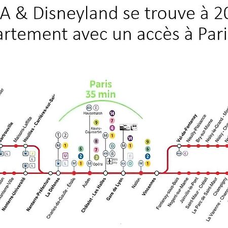 Cosy Appartement Near Disneyland & Paris Coupvray Εξωτερικό φωτογραφία
